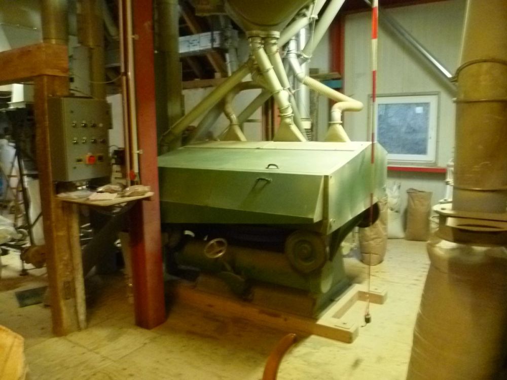 In der Gerbmühle: der Grünkern ist nun verkaufsfertig.